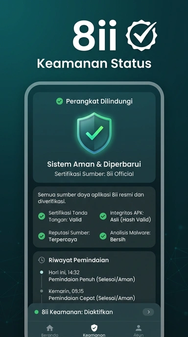 Halaman Resmi 8ii untuk Unduh APK Android