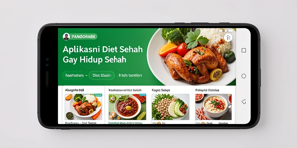 Tampilan antarmuka utama PANDORA88 yang sederhana dan menarik.